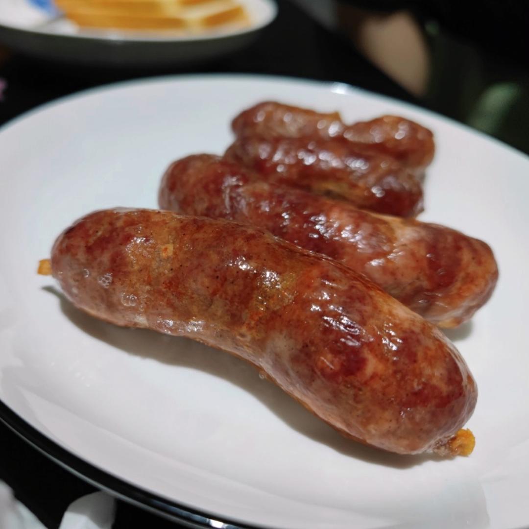 娃最爱❤️自制台湾脆皮香肠烤肠