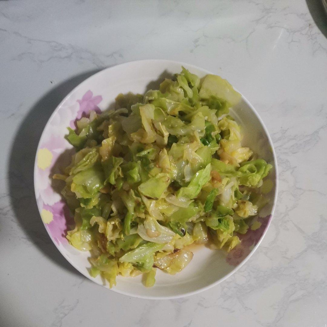 不辣的手撕包菜