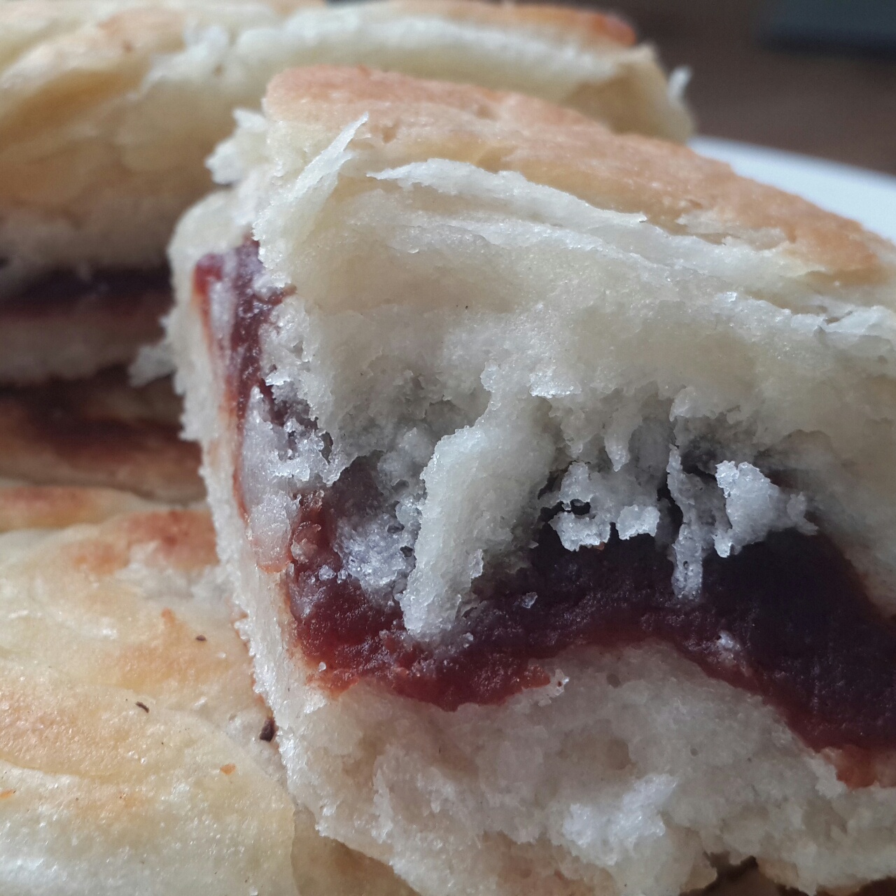 发面油酥小糖饼