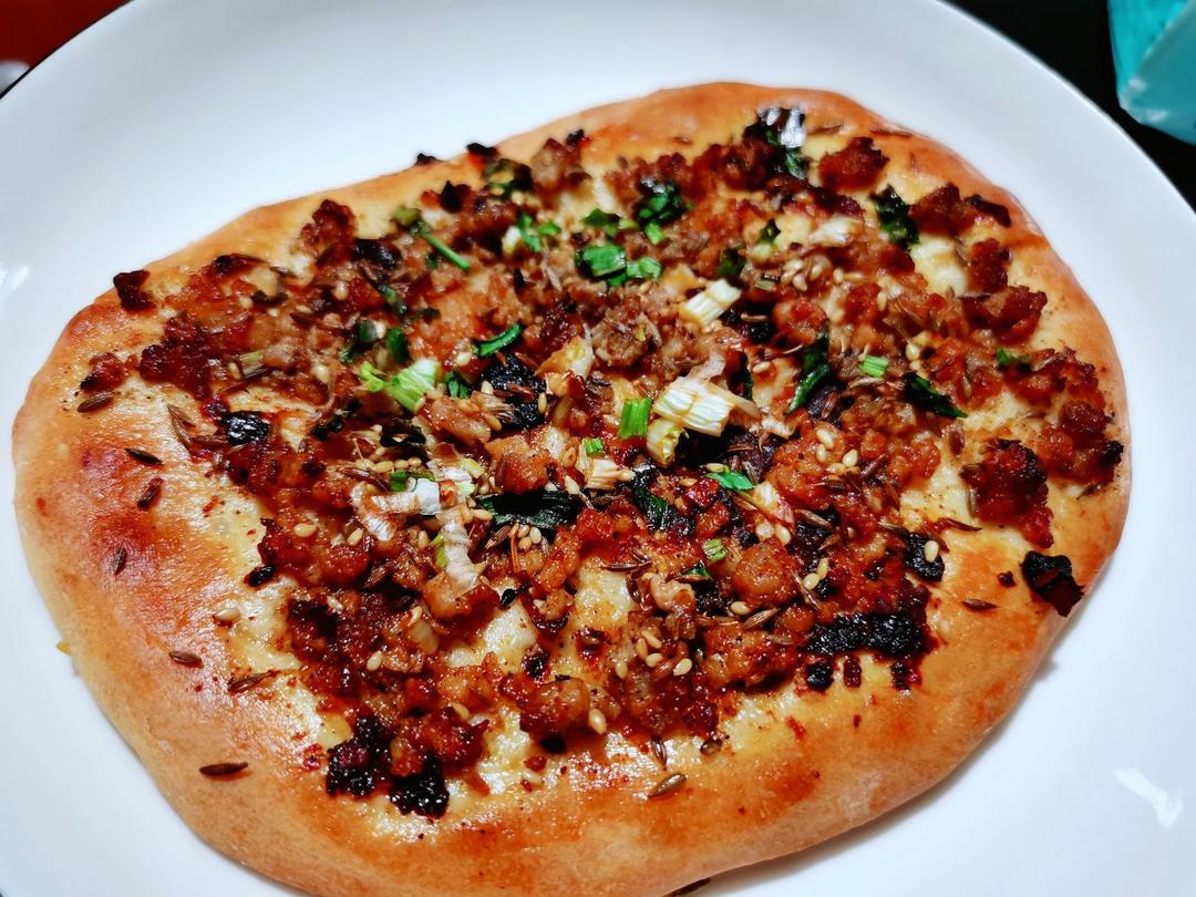 简单少油版土家掉渣饼