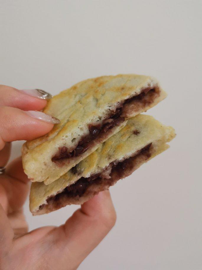超简单电饭锅煮红豆泥，烤红豆饼