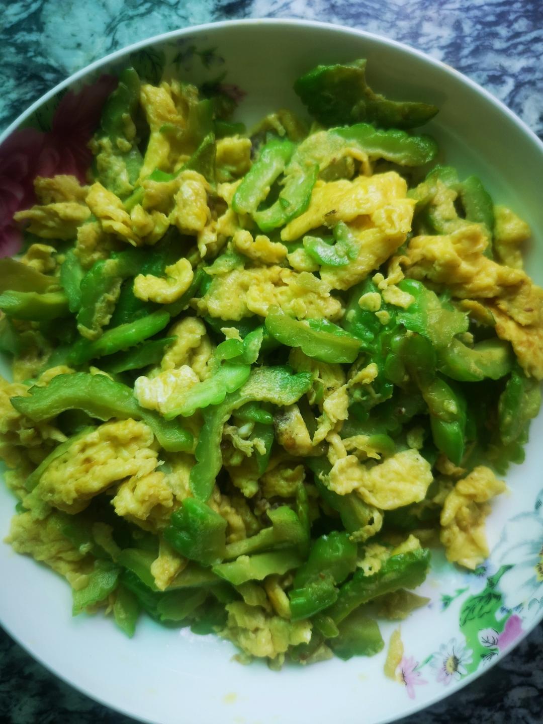 苦瓜炒蛋（清火菜）