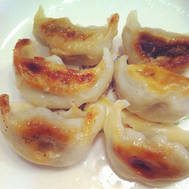 简单速冻煎饺
