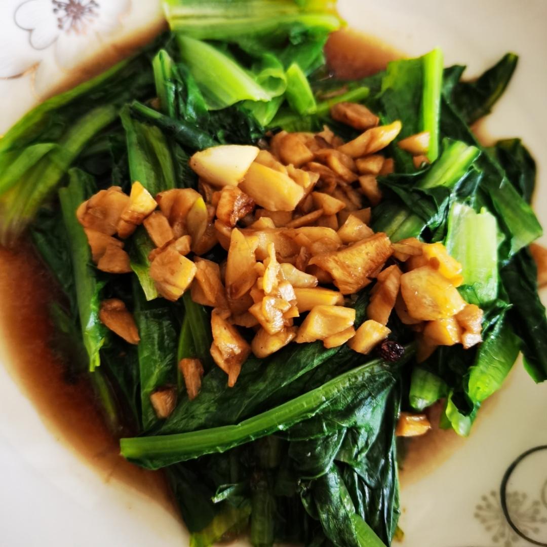 最爱广东做法的炒油麦菜，清爽又入味，喷香