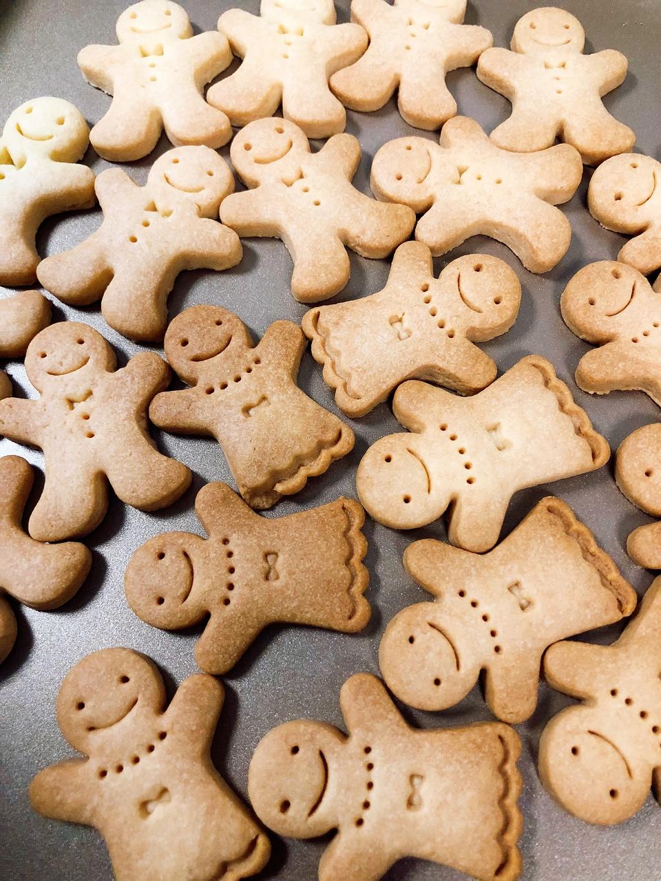 bxy°做的卡通黄油饼干