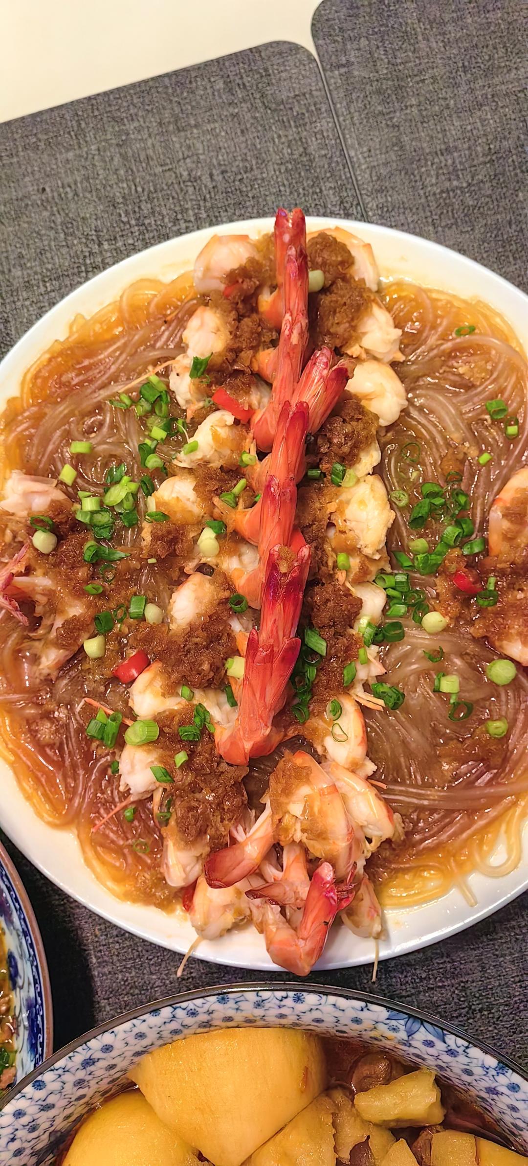 蒜蓉粉丝开背虾