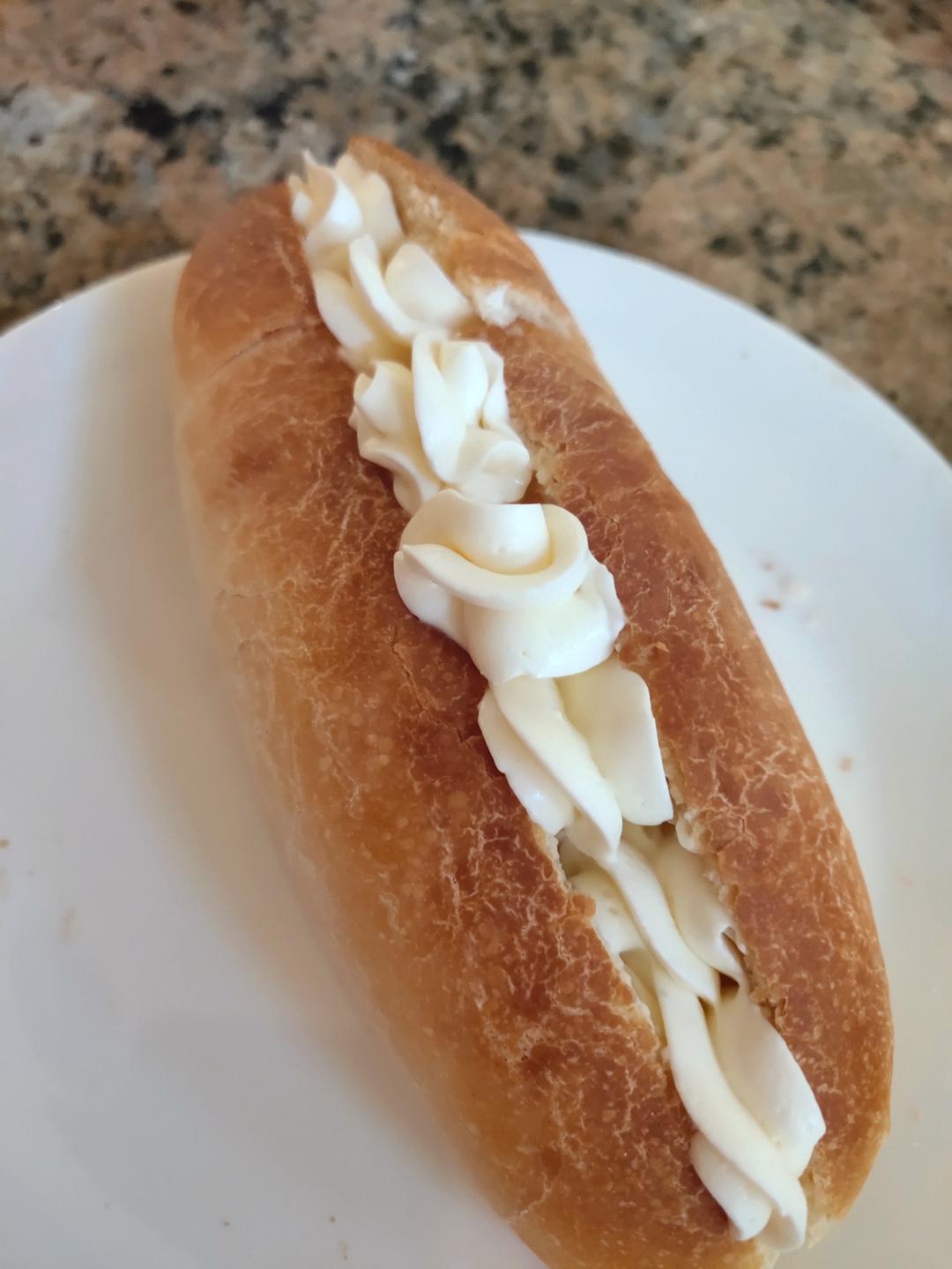 超软老奶油面包