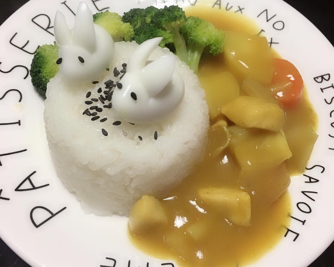 咖喱鸡肉饭