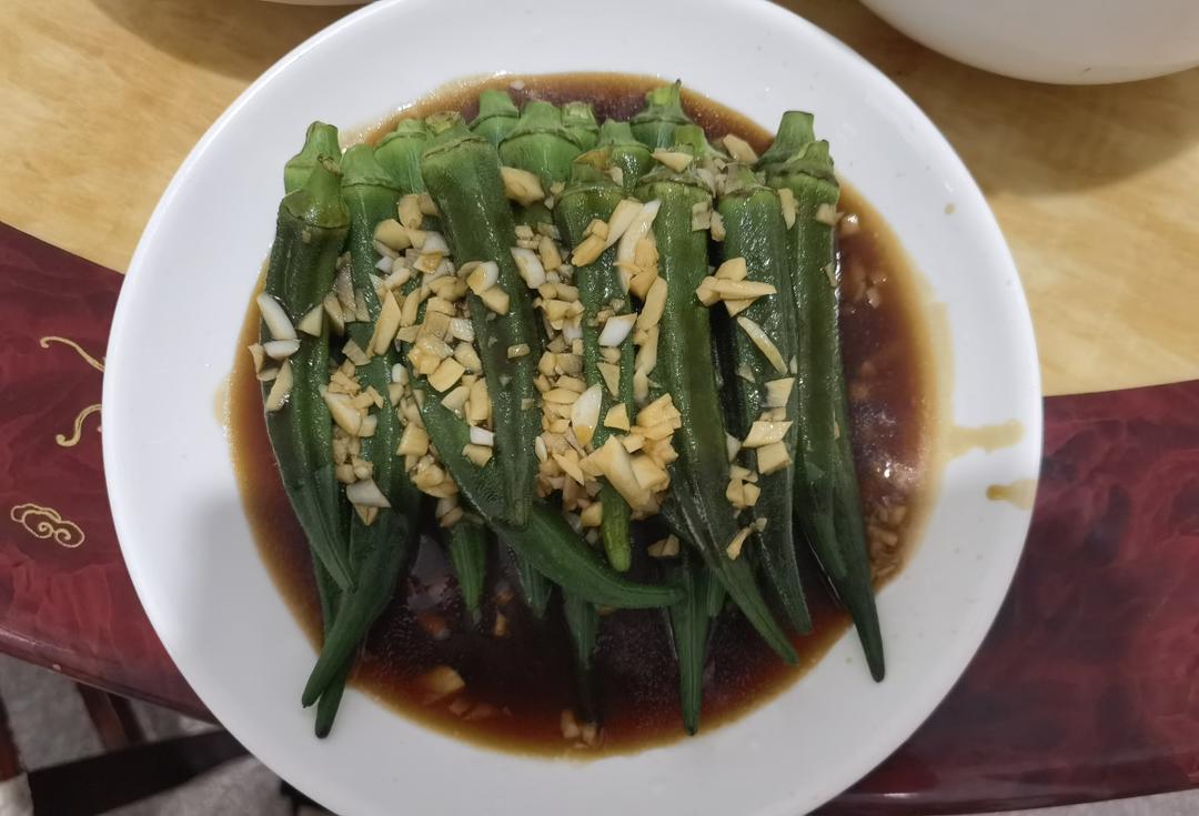 蒜蓉秋葵