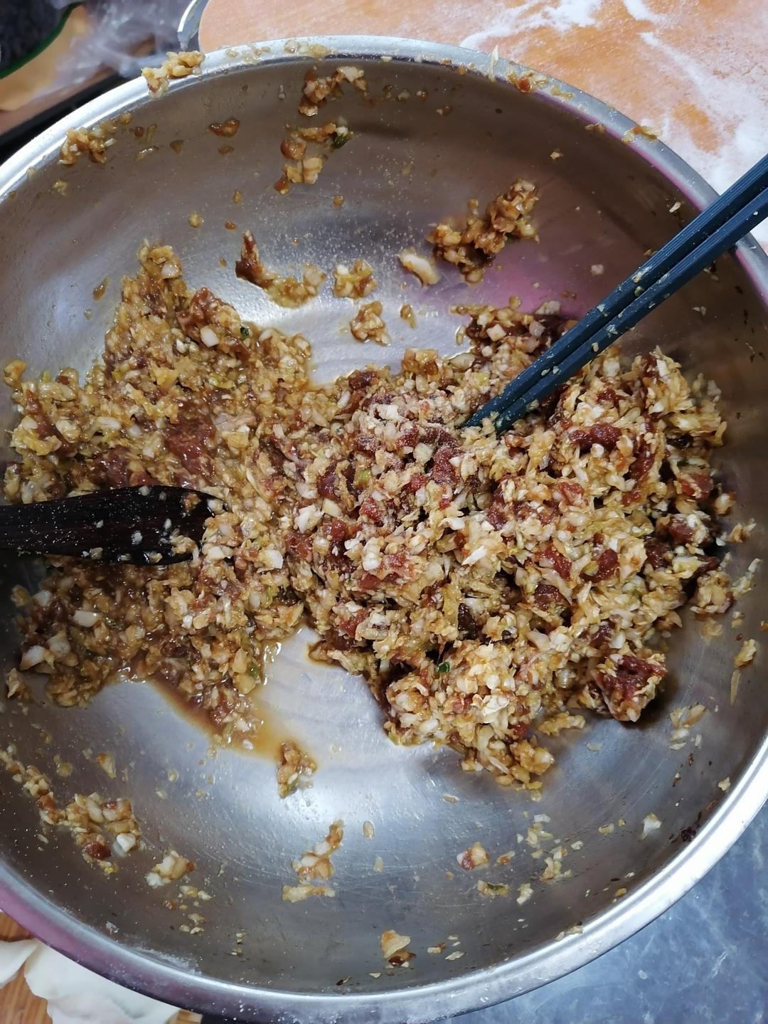 鲜美多汁牛肉白菜包子