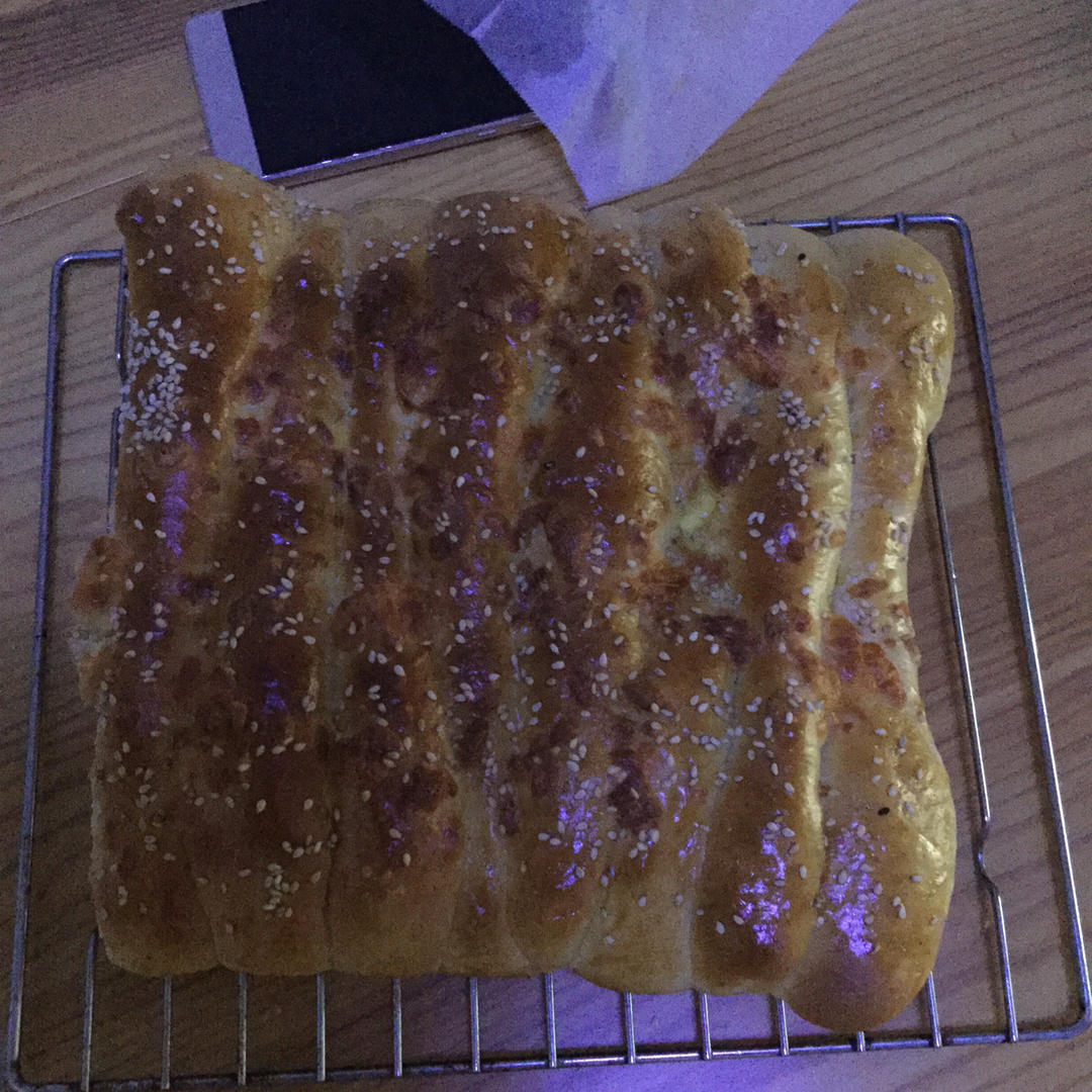 最容易出膜的面包方子——夏季小清新酸奶乳酪排包
