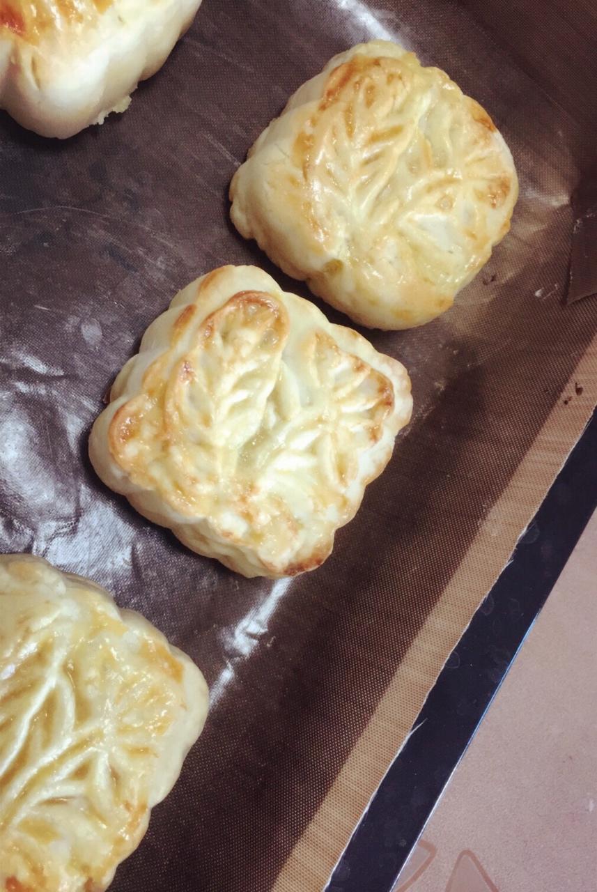 流心奶黄月饼（无吉士粉/转化糖浆版本）【曼食慢语】