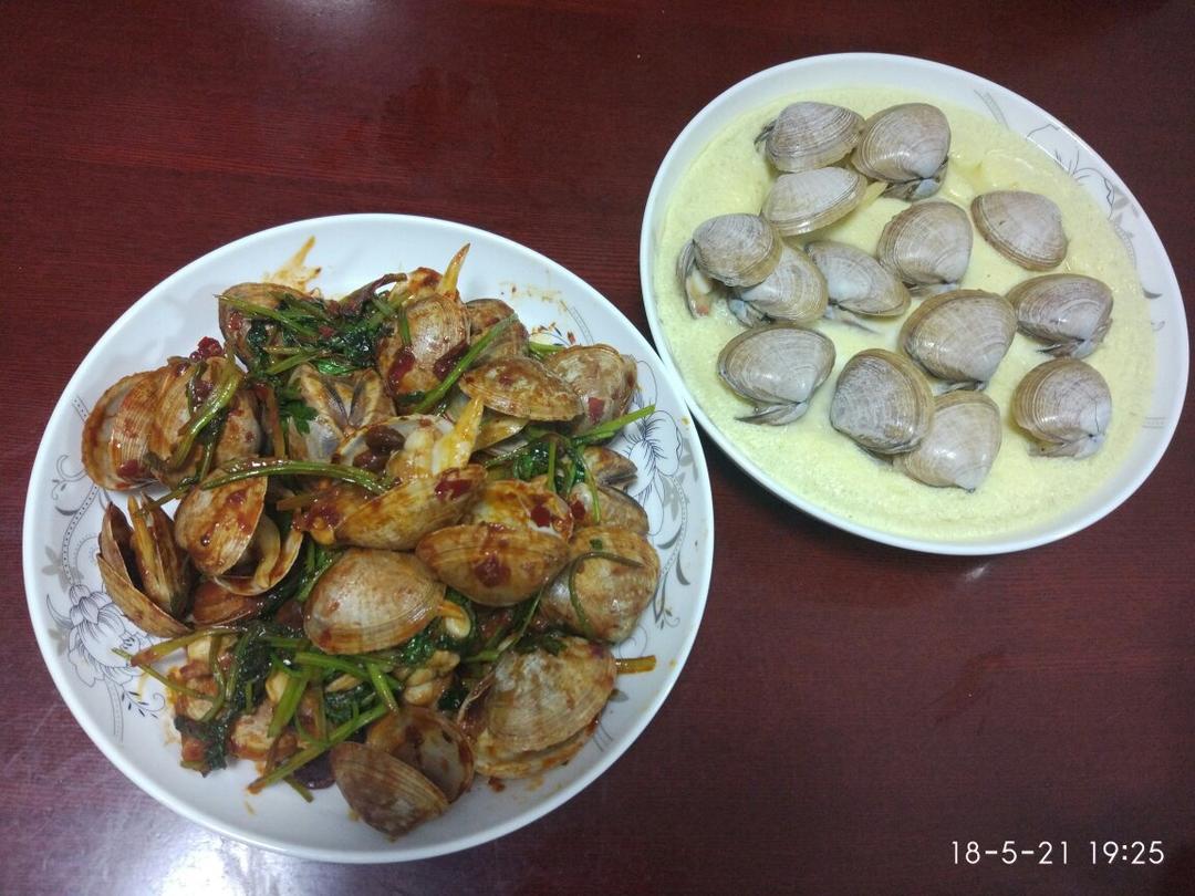 辣炒花甲