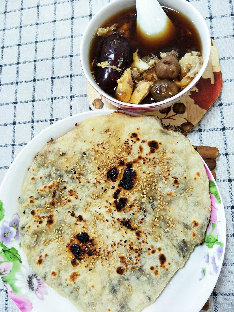 梅干菜猪肉烧饼