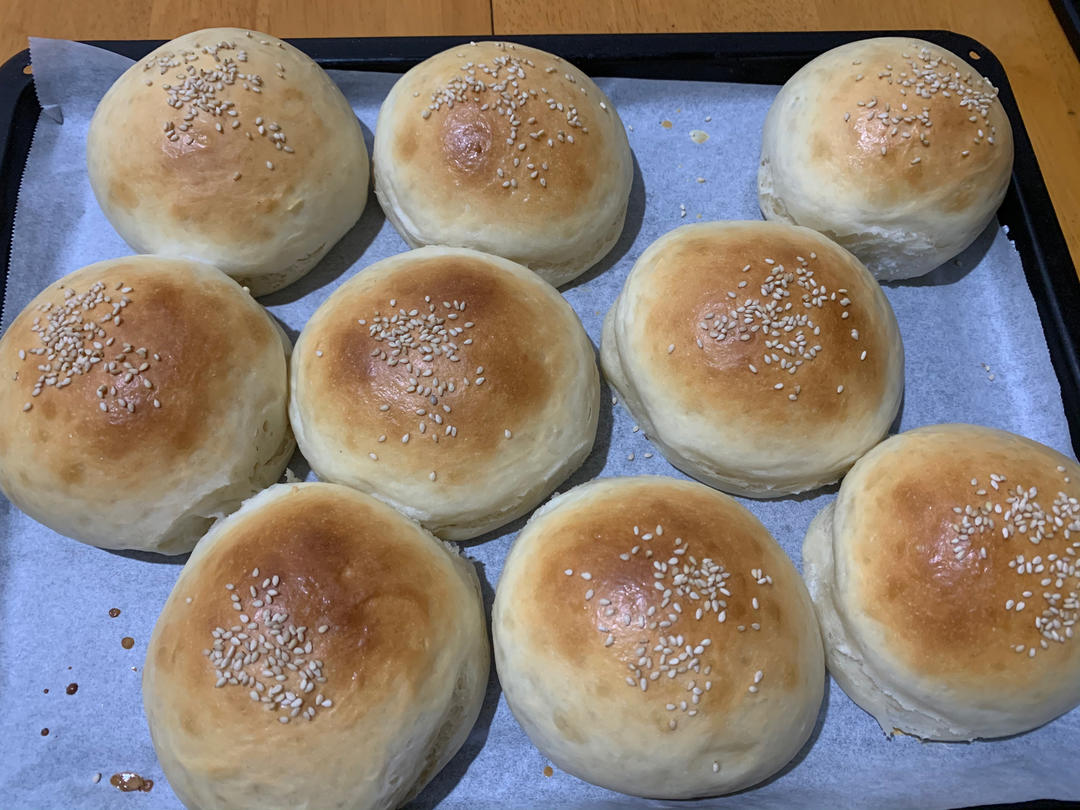 鲜奶汤种汉堡胚