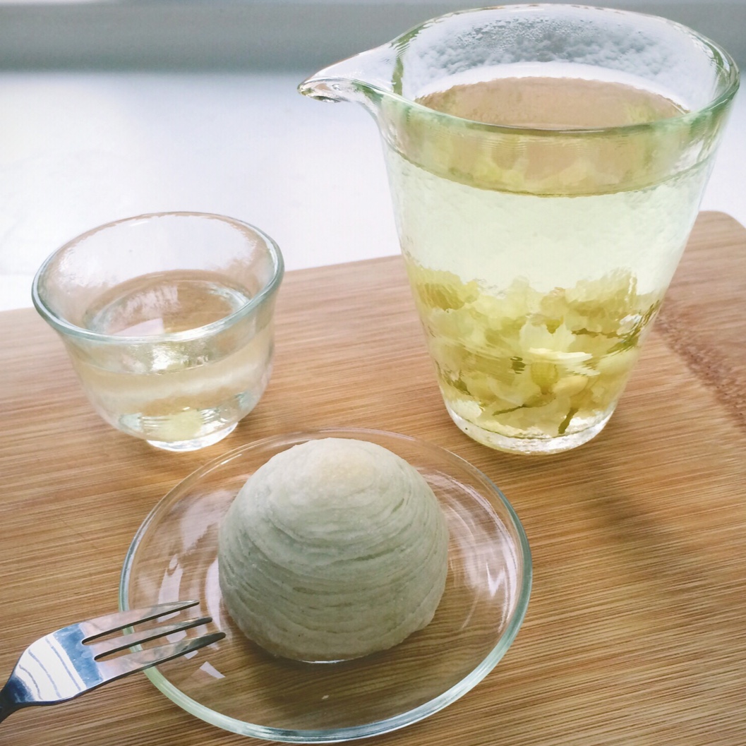 蛋黄酥~紫薯、抹茶、原味~花好月圆，中秋快乐~内附一次做六色蛋黄酥方法~