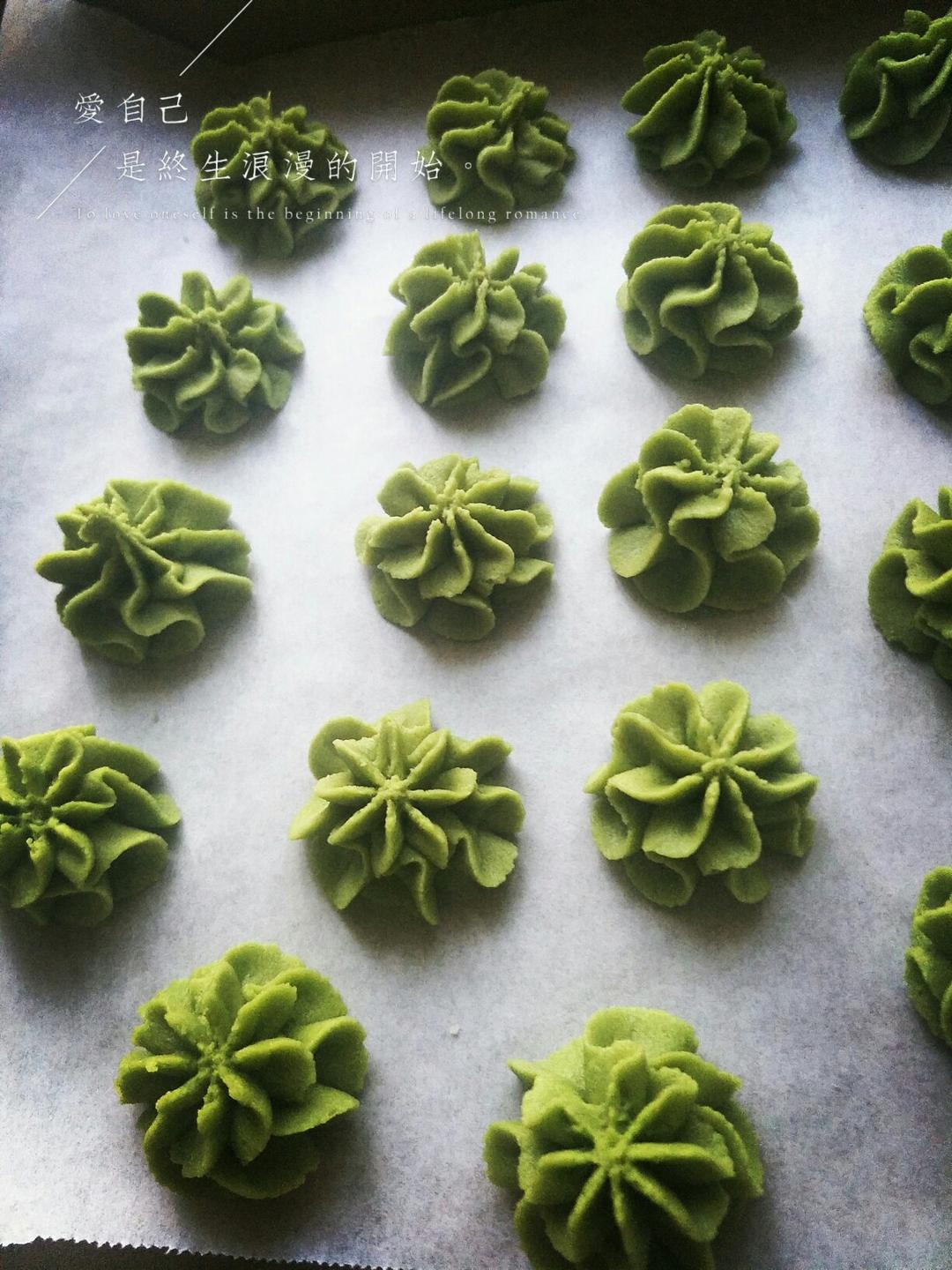 零失败花纹超级立体的黄油曲奇