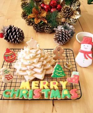 圣诞姜饼人饼干&圣诞树的做法 步骤7