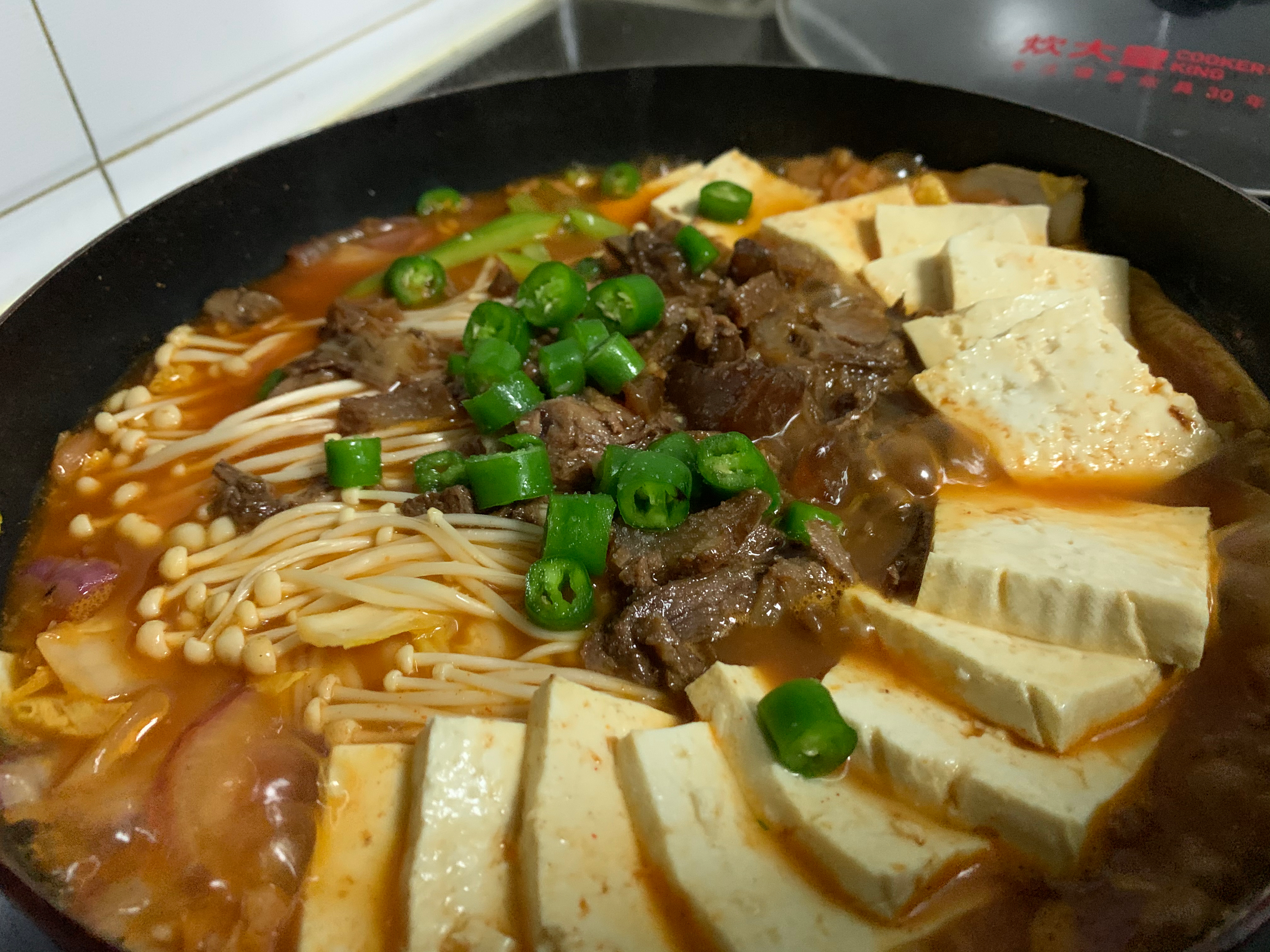 减脂汤❗️巨好喝韩式泡菜豆腐汤❗️做法简单