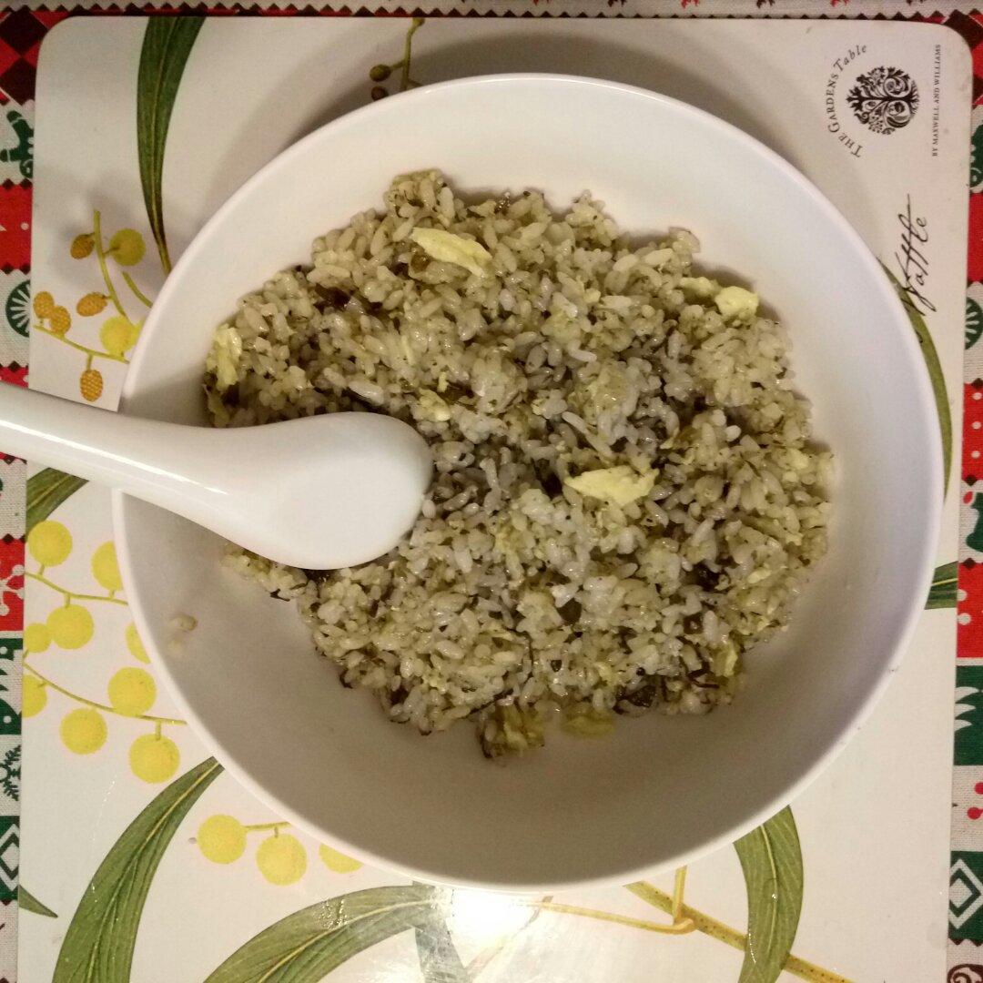可能是最好吃系列--橄榄菜炒饭