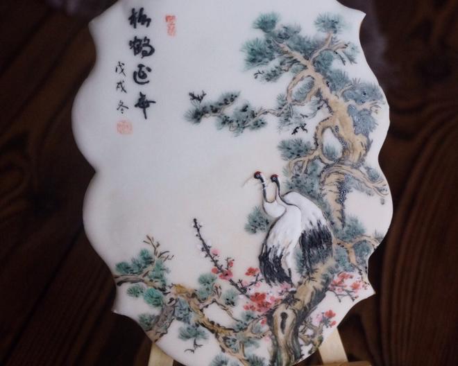 水墨画糖霜饼干（royal icing cookie & 中国画中西合璧的做法