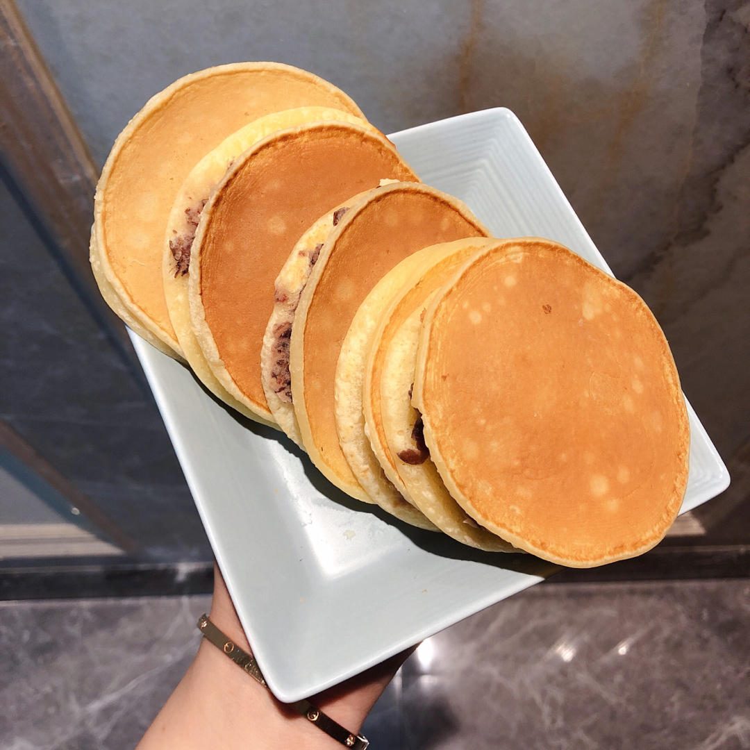 超超糖做的松饼 铜锣烧--全蛋打发 放一周也不会变硬