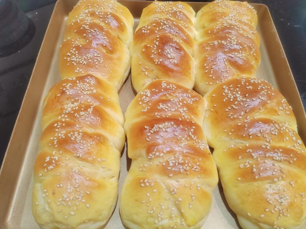 热狗面包棒，复刻儿时的味道，软乎乎的面包里藏着烤肠，太香了