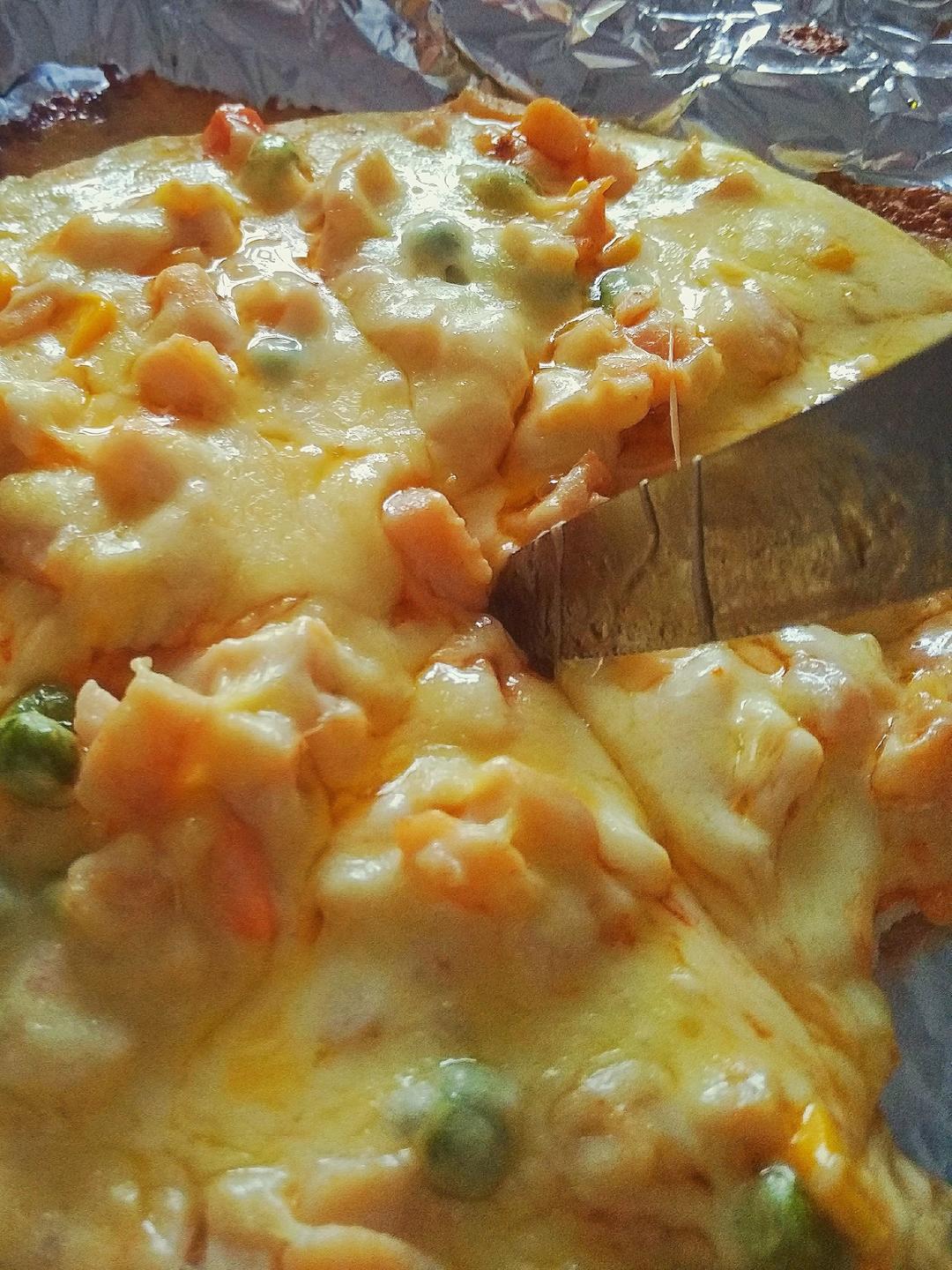 夏威夷pizza（附饼底冷冻法）