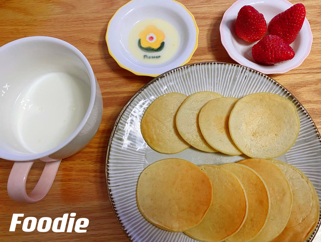 香蕉酸奶松饼（无糖无油）