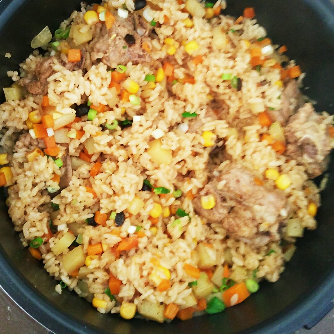 【电饭煲豉汁排骨饭】