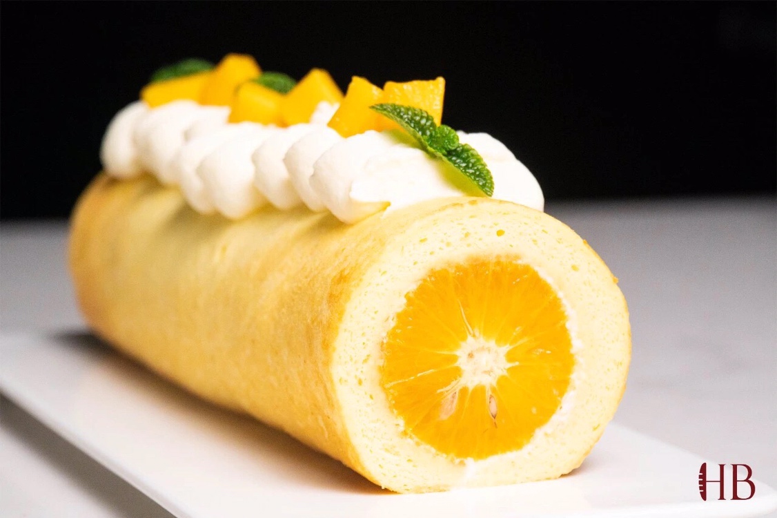 超火人气🍊香橙蛋糕卷的做法