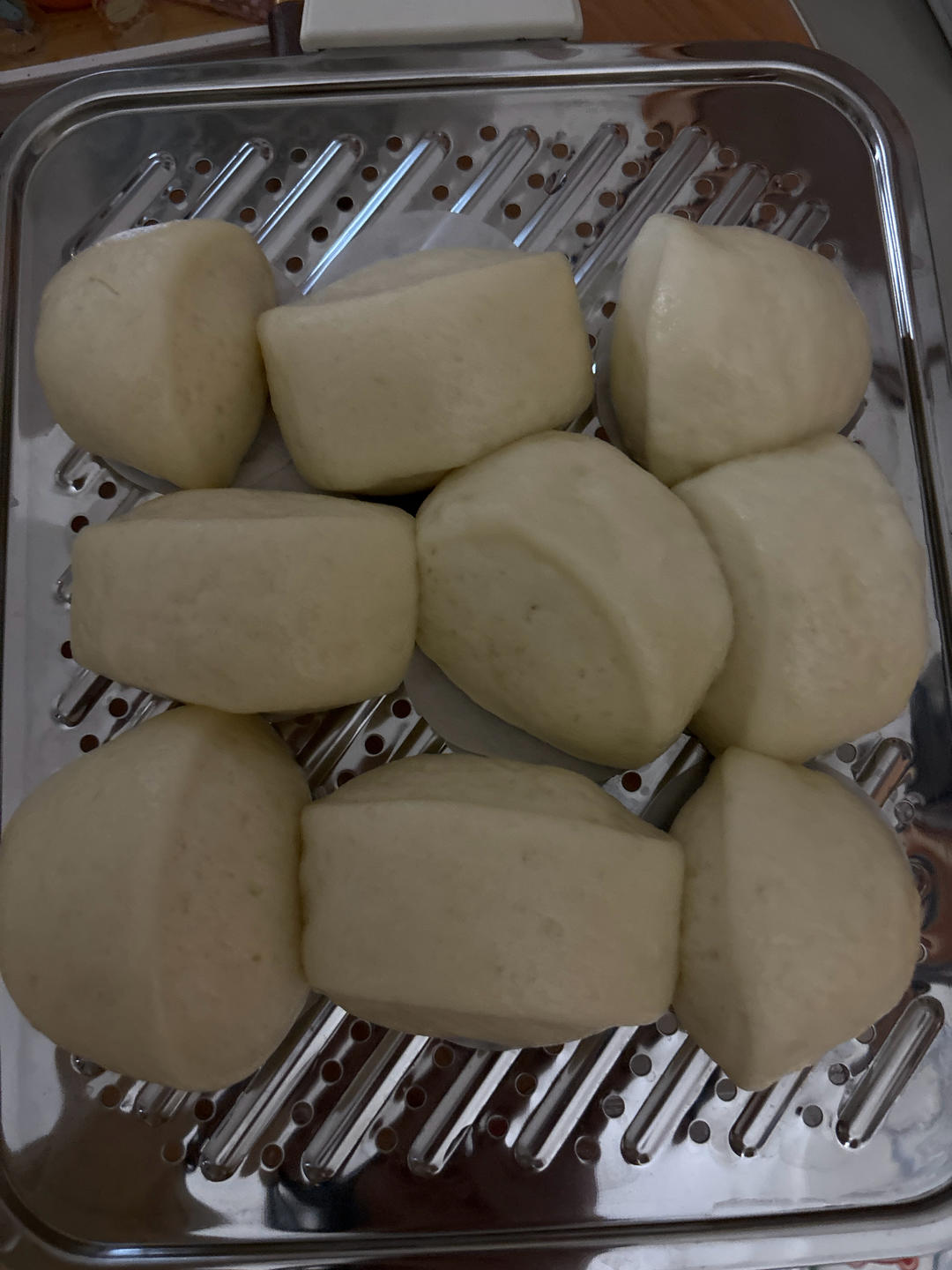 一发奶香小馒头，口感特别好！
