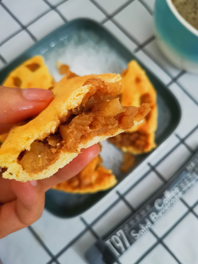 生酮低碳｜肉桂苹果派 光波炉版的做法 步骤14