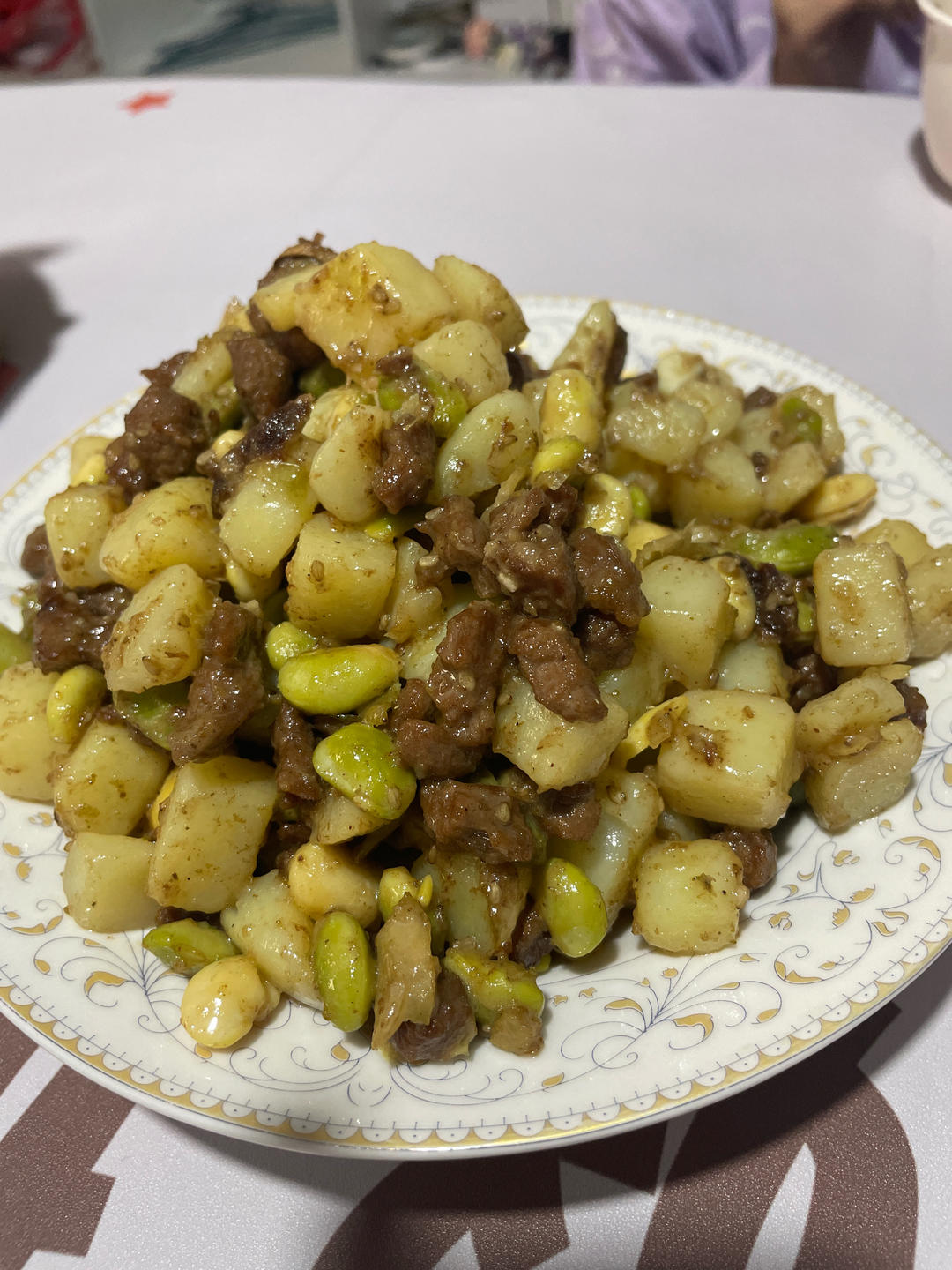 孜然牛肉土豆丁