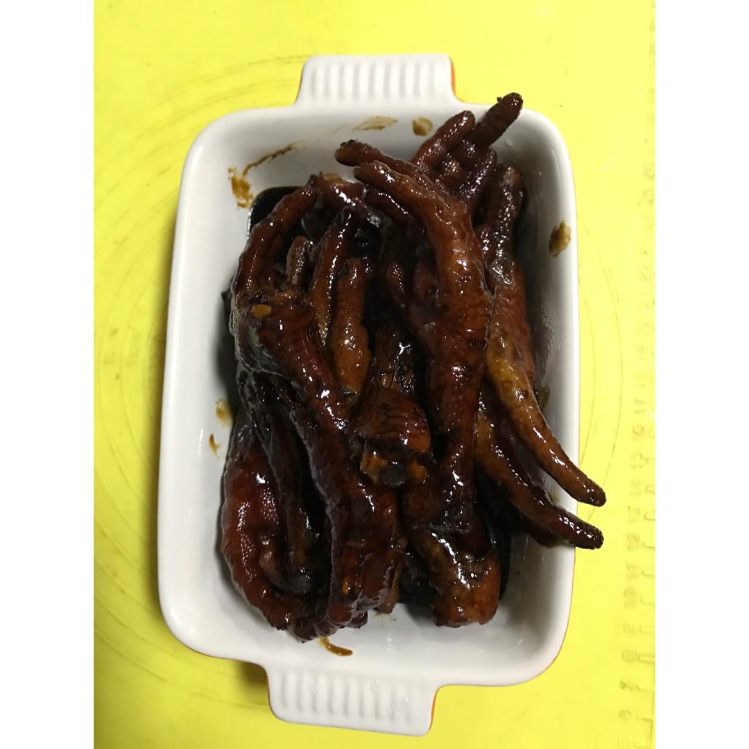 香辣卤鸡爪