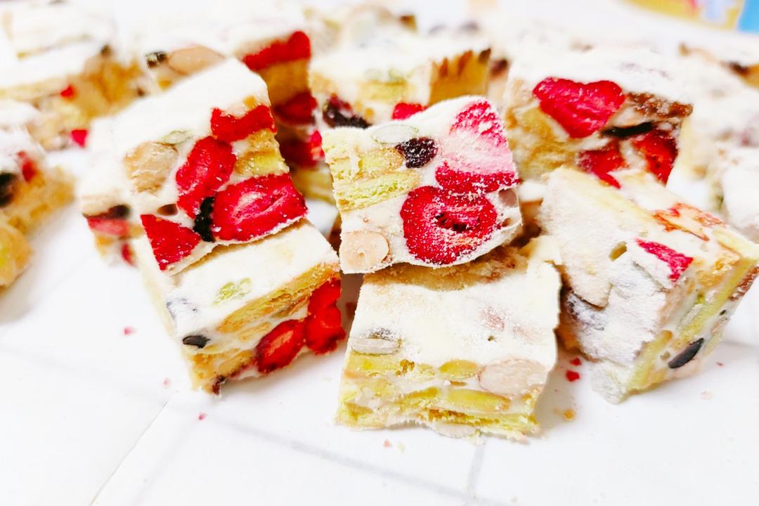 雪花酥  不甜版