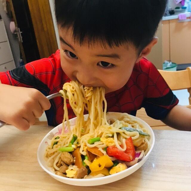 剩菜处理❤️5分钟拉条子的做法