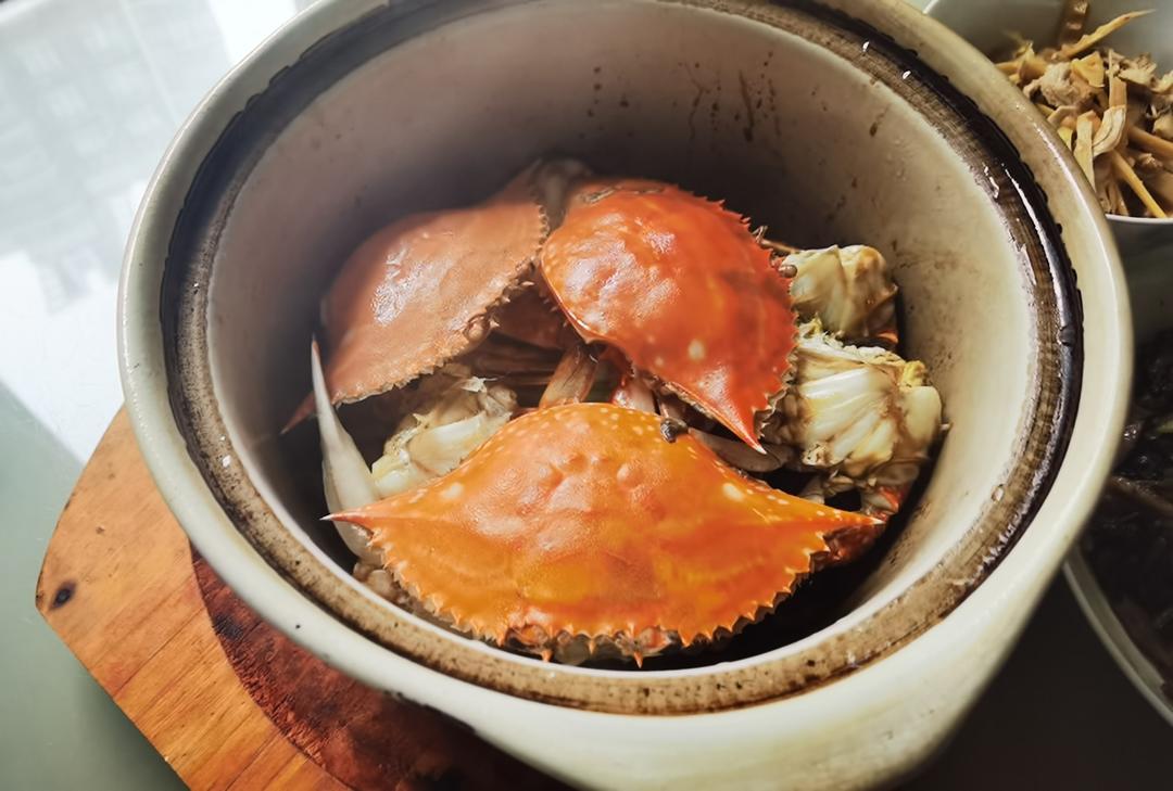 无水焗梭子蟹