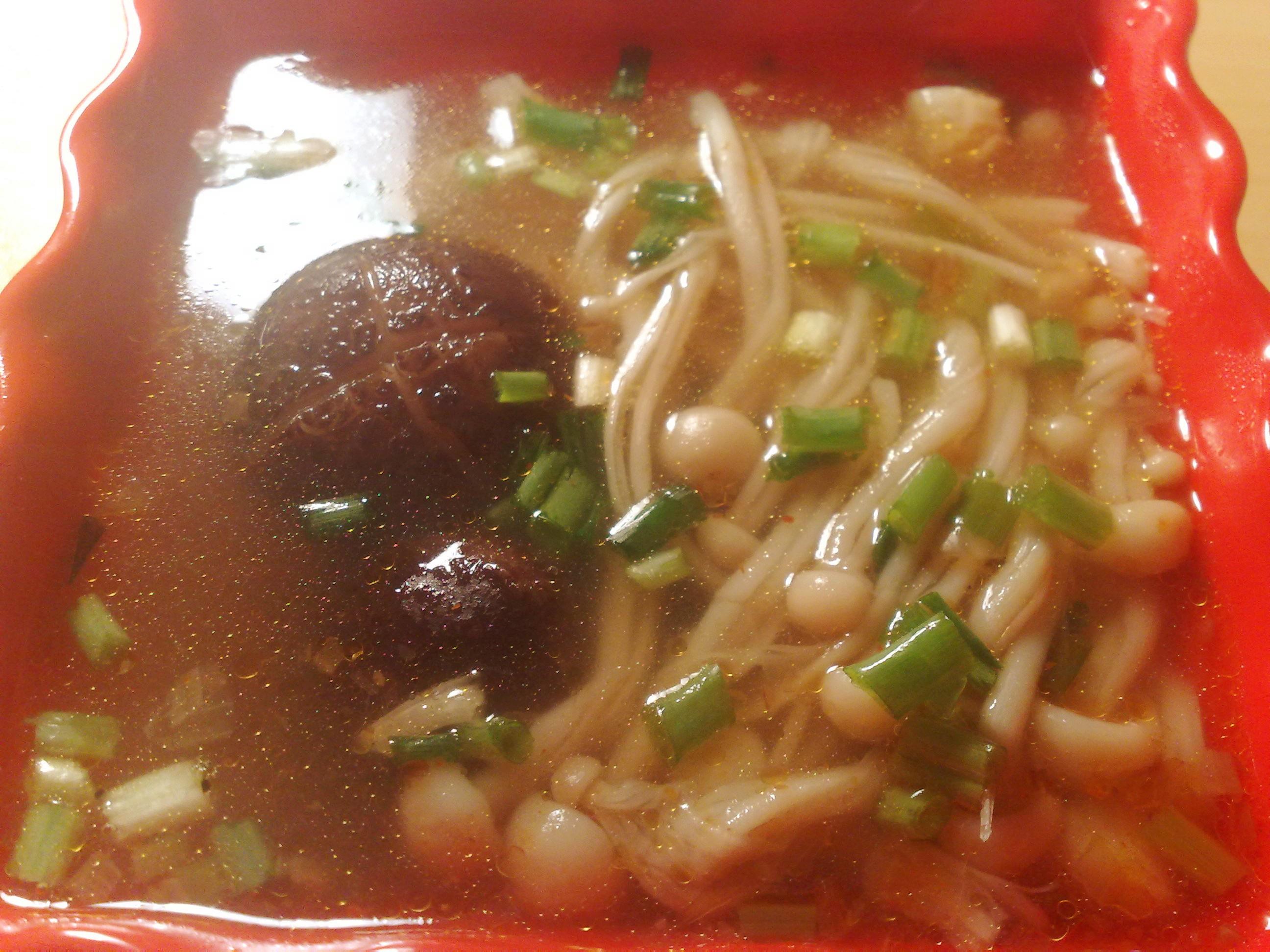 干贝双菇汤的做法