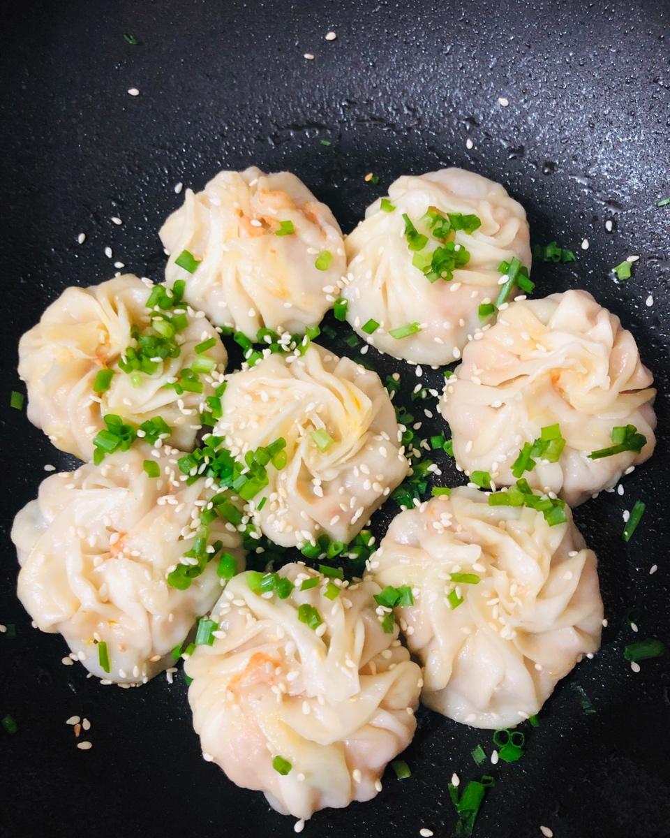 饺子皮版生煎包