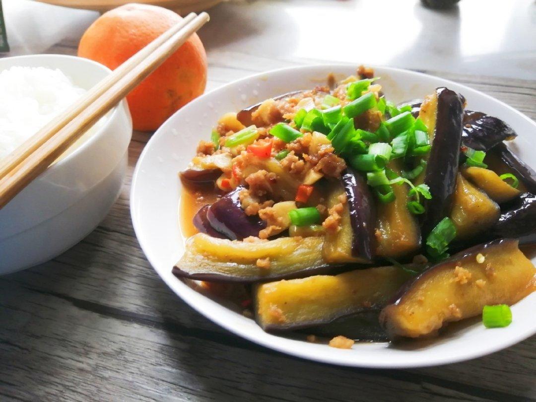 红烧肉沫茄子
