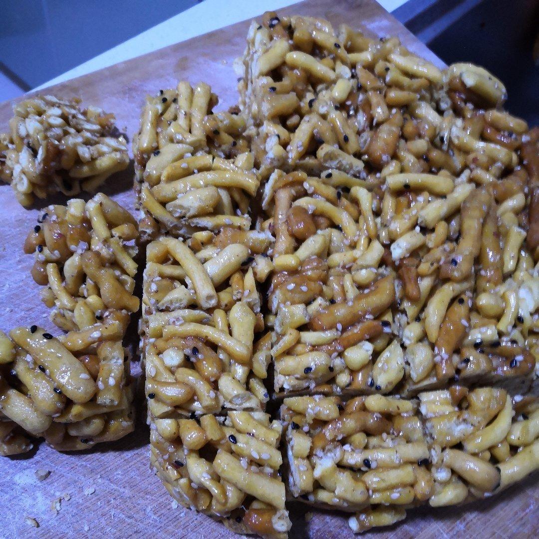 松软的鸡蛋沙琪玛