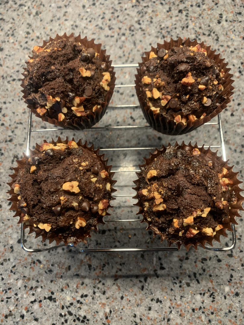 浓情巧克力摩卡马芬<Chocolate Espresso Muffins>