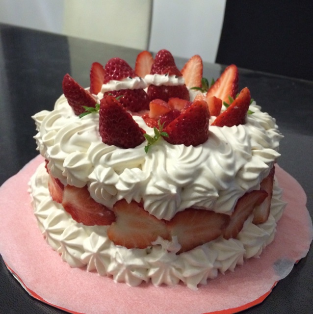 《Tinrry+》草莓奶油蛋糕（8寸配方）