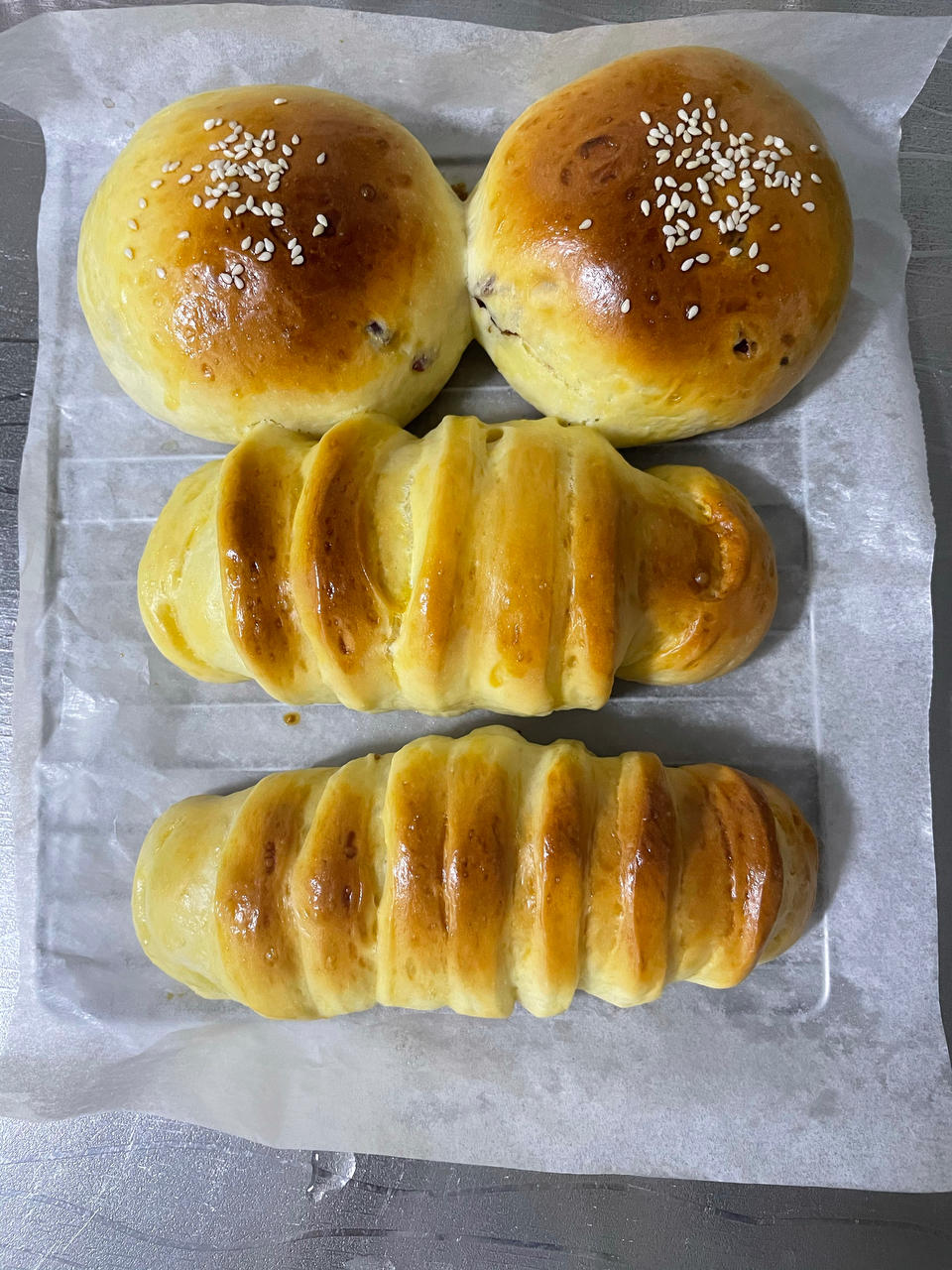 毛毛虫肉松卷～柔软拉丝