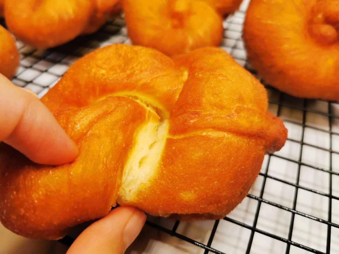 超级松软的奶香麻花