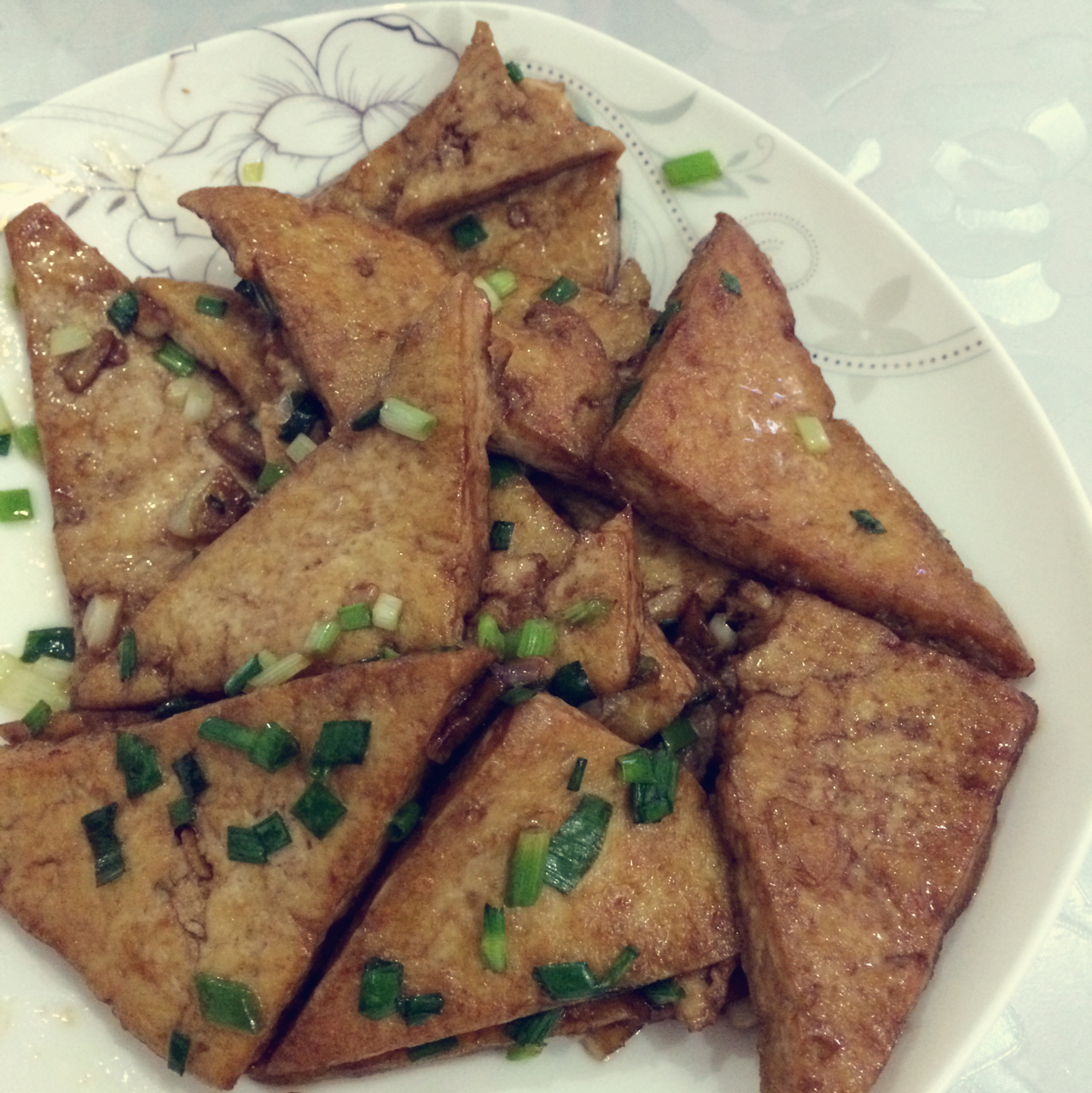 蚝油煎豆腐