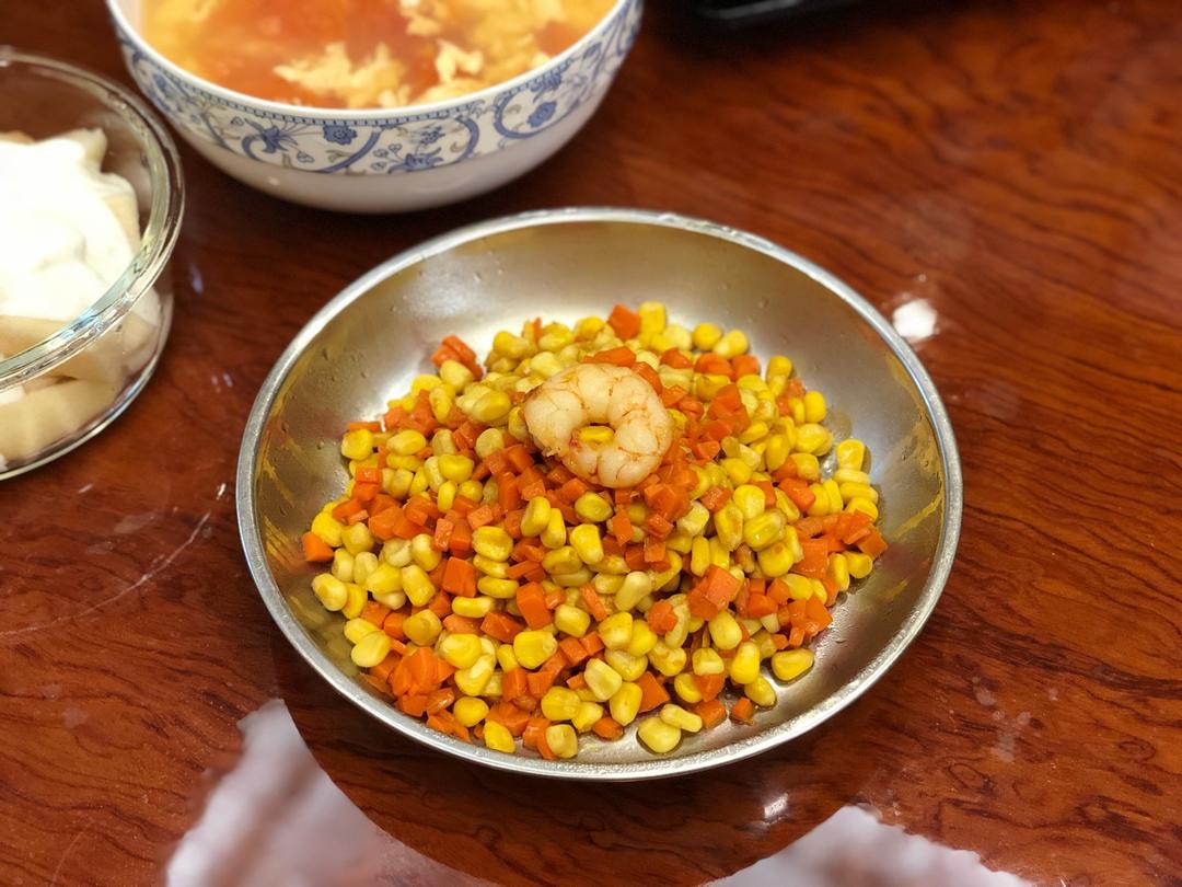 虾仁玉米