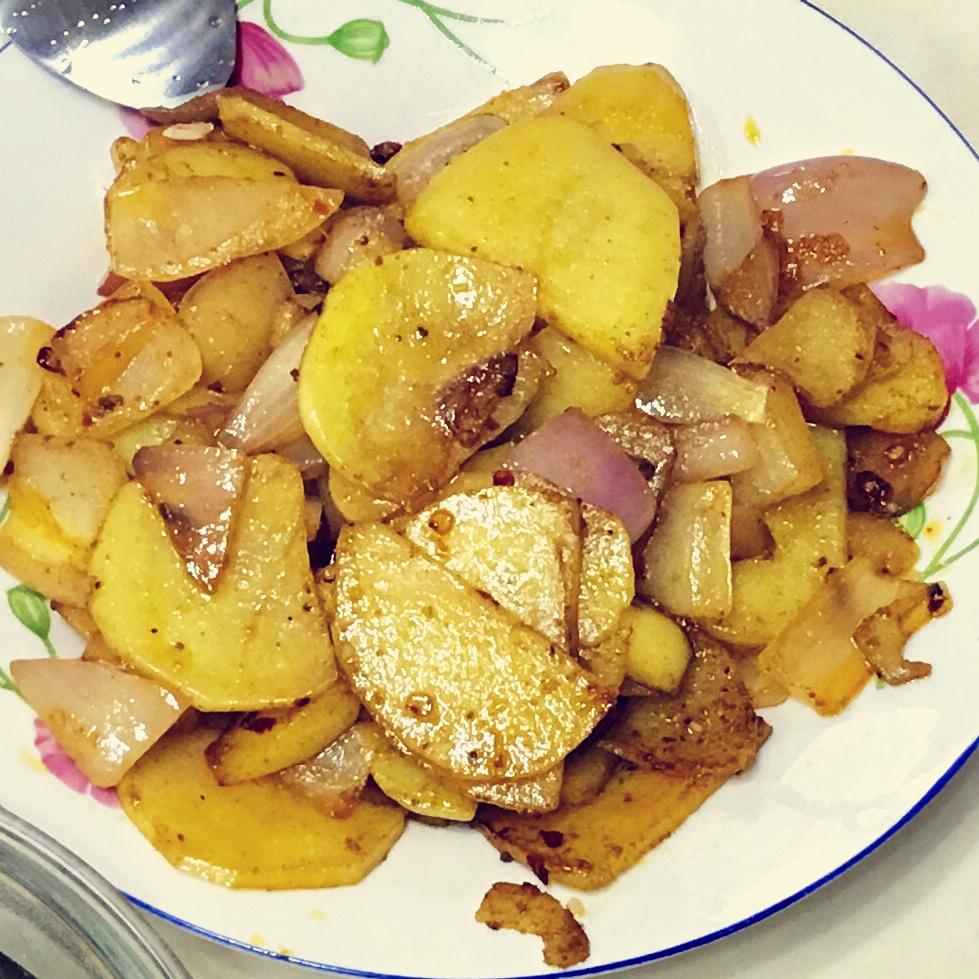 孜然洋葱土豆片