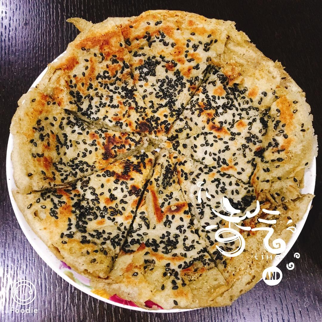 椒盐发面饼 Sesame Pancake